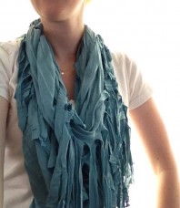 Thrill of the Frill Infinity Scarf