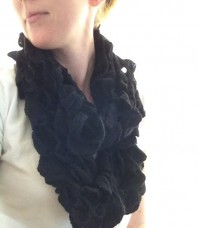 Scalloped Infinity Scarf