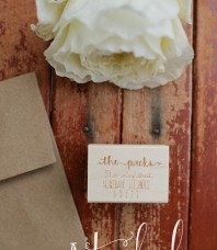 SCRIPT Custom Design Return Address Stamp