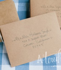 25 Hand Addressed Envelopes for All Events