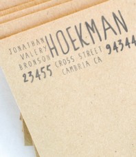 FAMILY Personalized Return Address Stamp