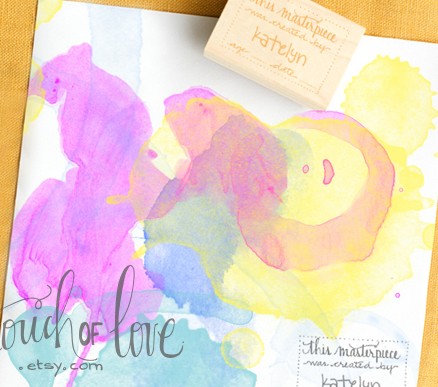 Childs Art Archive Custom Stamp